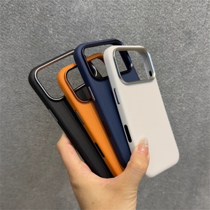 Nuevas Fundas Magnéticas de Cuero PU para iPhone 17 Pro Max con Carga Inalámbrica, Botón Táctil con Cámara IA y Protección Antigolpes - Product Image 2