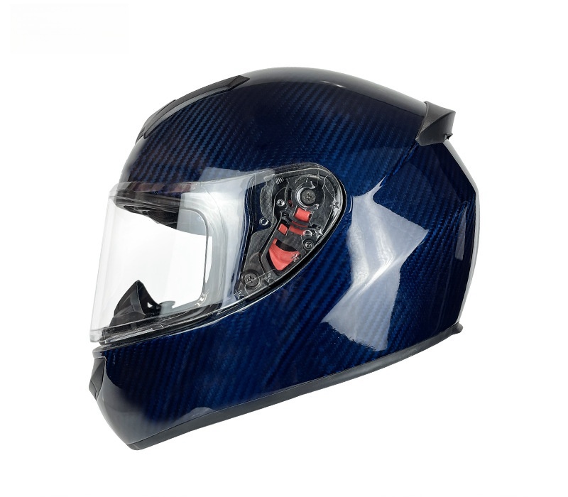 Bleu saphir - Verre transparent