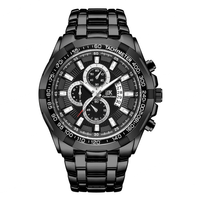 Manufacturer Direct Sale High Quality Men's Wristwatch Cool Dial Full Luminous Dial Watch Large Calendar Dial Cross-Border Watch