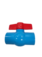 SWD katup bola kompak PVC TIS biru plastik penjualan laris di pasar Thailand katup bola
