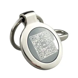 Mua Sắm Quà Tặng Khuyến Mại Qr Code Keychain Với Logo Laser Của Riêng Bạn