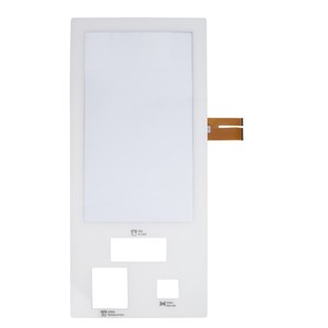 27 inch kích thước lớn G + G màn hình cảm ứng điện dung lỗ tùy chỉnh giao diện USB tấm bìa trắng cho giao dịch thẻ tín dụng - Product Image 1