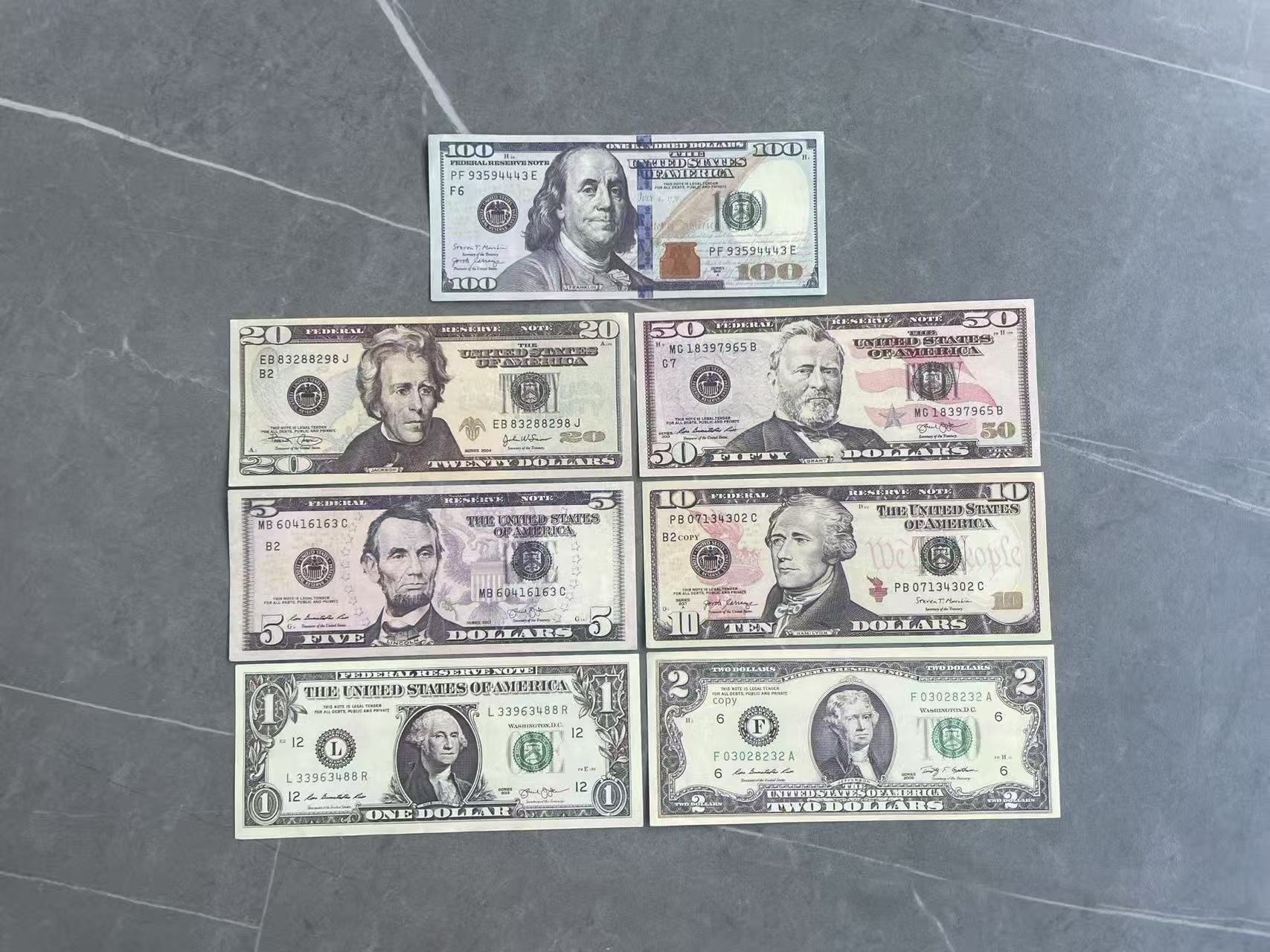 Paquete de Muestra (Una de Cada Denominación)