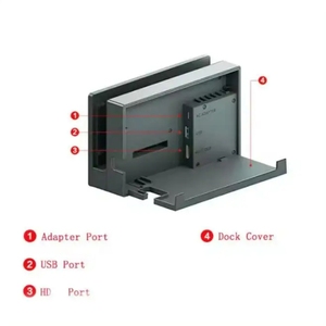 Station <span class=keywords><strong>d</strong></span>'accueil pour Switch, station de charge, support de station TV, accessoire pour console de jeu NS - Product Image 4