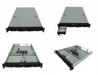 Stok pabrik harga murah 19 inci industri Atx 1u casing Server Hot Swap 4 Bay