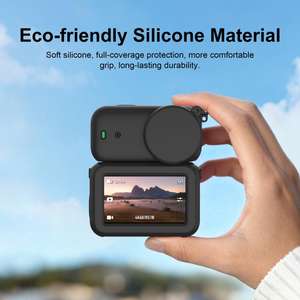 Pour DJI Osmo Nano PULUZ Module de transmission, <span class=keywords><strong>objectif</strong></span> et boîtier <span class=keywords><strong>3</strong></span> en 1, housse de protection en silicone - Product Image 5