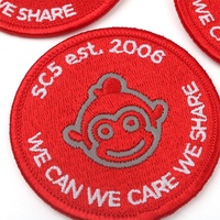 En gros Personnalisé Tajima Appliques Diamant Animal Mignon Logo Réfléchissant Tissu Patchs De Broderie pour Vêtements