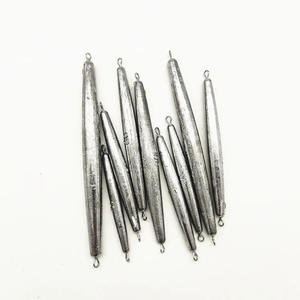 Double Ring Pencil <b>Lead</b> Sinker Cylindrical 80G Ocean Rock Fishing Durable Function Fishing Tackle - Product Image 4