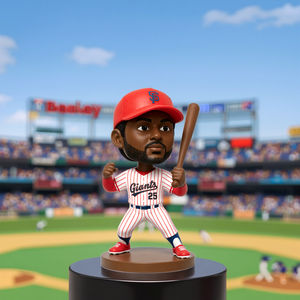 Souvenirs de jeu Bobblehead Star de baseball personnalisés personnalisables avec des logos et des noms Figurines Bobblehead sur mesure - Product Image 6