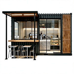 Tienda Móvil Prefabricada Personalizada, Contenedor de Acero de 10 Pies, Paneles Sándwich, Bar Moderno Móvil, Cafetería, Oficina, Dormitorio - Product Image 2