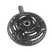 Pédalier de vélo 24-34-42T7/8/9 vitesses VTT ensemble de manivelles de vélo 170mm trou carré creux pignon de vélo accessoires de vélo