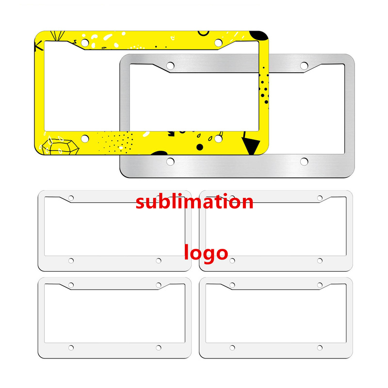 Sublimation License Plate Frame 1MM Printing
