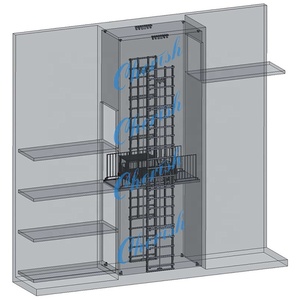 Elevador de Vagones de Ferrocarril de Servicio Pesado con Certificación CE, Guía Hidráulica y Accionamiento Hidráulico - Product Image 2