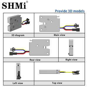 XG07E DC Multivoltage for Smart Parcel Lockers <strong>Small</strong> Magnetic <strong>Door</strong> <strong>Lock</strong> - Product Image 2