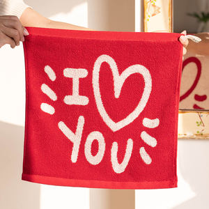 Mini serviette en coton jacquard 34x34cm, teinte en fil, écologique, séchage rapide, douce, respectueuse de la peau, absorption rapide, logo personnalisé, pour <span class=keywords><strong>le</strong></span> sport, direct usine - Product Image 1