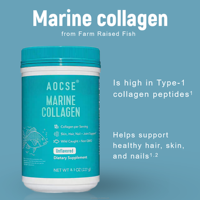 Poudre de collagène marin personnalisée 300g pour éclaircir la peau, favoriser la croissance des cheveux, soutenir l'immunité et comme supplément antioxydant