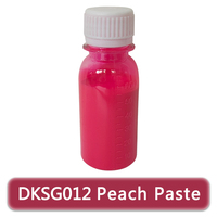 Pâte liquide fluorescente à base d'eau résistante à la chaleur, 12 couleurs pour encre à base d'eau/peinture Pigment néon