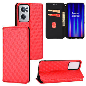 เคสโทรศัพท์ PU สามมิติรูปเพชรสำหรับ <span class=keywords><strong>OnePlus</strong></span> <span class=keywords><strong>Nord</strong></span> CE <span class=keywords><strong>2</strong></span> 5G แบบมีกระเป๋าเงินพับได้ - Product Image 6