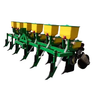 80hp Trator Implementa 6 Fazendas de Linha No Leme Plantador Semeadora de Milho