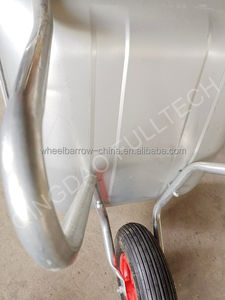 รถเข็นล้อนิวเมติกสำหรับใช้กลางแจ้งทำจากเหล็ก WB6400รถสาลี่ WB6400รถสาลี่ใช้งานหนักรุ่นฝรั่งเศส - Product Image 6