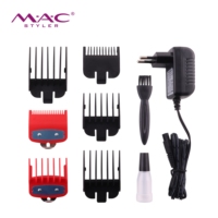 Tondeuse à Cheveux Professionnelle Rechargeable, Tondeuse à Barbe Électrique pour Homme, Lame Titane Céramique, Faible Bruit, Machine de Barbier