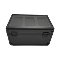 Boîtier de sport gradué cadre en aluminium étui de rangement pour dalle de carte avec 3 rangées pour dalle de carte de qualité BGS