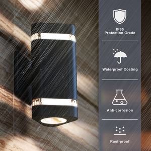 Lámpara <span class=keywords><strong>de</strong></span> luz montada en <span class=keywords><strong>la</strong></span> <span class=keywords><strong>pared</strong></span> para Exterior, decoración Exterior, 220V, para jardín, Exterior - Product Image 5