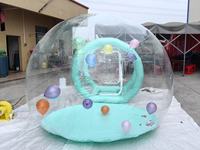 Dôme gonflable transparent et imperméable pour enfants - Tente publicitaire gonflable facile à installer