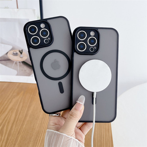Coque de téléphone magnétique sans fil antichoc Lichicase pour iPhone 18 18 <span class=keywords><strong>Pro</strong></span> 18 <span class=keywords><strong>Pro</strong></span> Max, coque de téléphone translucide mate - Product Image 5