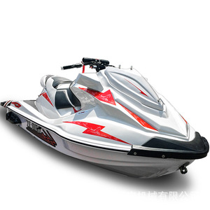 Jet ski en fibre de verre, 2 places, moteur 4 temps, sport nautique, utilisation en extérieur - Product Image 1