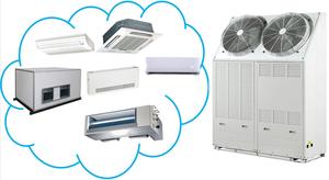Système de climatisation par débit Variable, wi-fi, 8 ~ 22,4 kw, pour chambre, système de ventilation avec inverseur électrique, Cassette de plafond, ido, ventilation de la maison, R410a - Product Image 4
