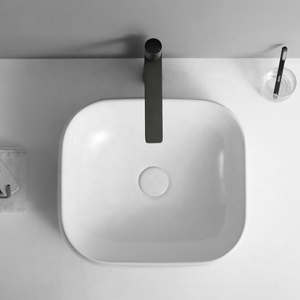 Évier de salle de bains en céramique, vasque d'art du <span class=keywords><strong>nord</strong></span> de l'europe - Product Image 5