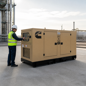 เครื่องกำเนิดไฟฟ้าดีเซล 25KW 32KVA 32kw 200kw 10kva 15kva 20kva 100kva 1000kva แบบเงียบ - Product Image 5
