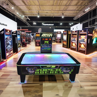 Rachat de table de hockey sur air à pièces et billets Amusement Jeux de sport électriques pour enfants fabriqués