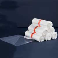 Vente en gros personnalisable HDPE LDPE Sacs plats en plastique transparent Poly emballage pour utilisation oreiller alimentaire