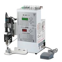 Machine à souder semi-automatique de bureau JB-N01 avec alimentation en étain réglable pour soudure de cartes de circuits imprimés, bandes LED et fils
