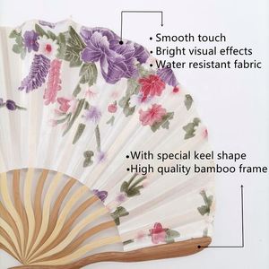 พัดพับแบบกำหนดเองได้ ทนทาน ขายดี เหมาะสำหรับของขวัญทางธุรกิจ - Product Image 3