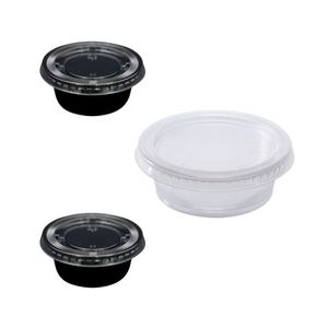 Gobelet en plastique jetable de 1,5 oz avec couvercle, très résistant, meilleur prix, pour assaisonnement alimentaire, vente en gros, exporté du Vietnam - Product Image 1