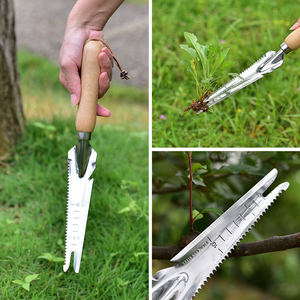 Garden Weeding Trowel <strong>Tool</strong> Hand Weeder Puller Weeding &amp; <strong>Digging</strong> Knife With <strong>Cutting</strong> Notch - New Multi Use Garden Hand <strong>Tool</strong> - Product Image 5