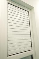 Fenêtre en verre PVC moderne réglable à impact d'ouragan obturateur à persiennes mobiles pour salon salle de bain ferme hôtel chambre