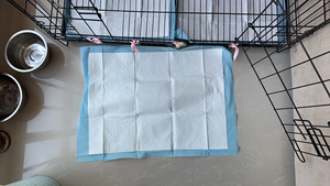 Haustier-Urin-Absorptionspads Hunde-Pipi-Pads Extra-Dicke Absorbierende Geruchsbeseitigende Baumwoll-Rechteckform Muster Verfügbar - Product Image 5