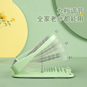 กระดานยืนออกกำลังกายปรับระดับได้ 9 ระดับ สำหรับยืดกล้ามเนื้อน่อง อุปกรณ์นวดเพื่อสุขภาพ - Product Image 1