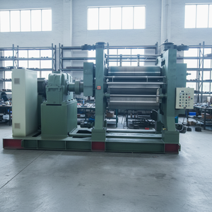 Offre Spéciale : Calandre automatique <span class=keywords><strong>à</strong></span> trois rouleaux pour feuilles de caoutchouc XY-360*1120 – <span class=keywords><strong>Machine</strong></span> de calandrage <span class=keywords><strong>à</strong></span> 3 rouleaux - Product Image 1