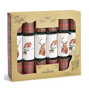 Direct Factory Supply <strong>Luxury</strong> 12 Inch Indoor Christmas <strong>Crackers</strong> 6 Pack Fireworks Decorations - Product Image 1