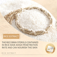 Crème de purée de riz BIOAOUA Hydratante, nourrissante, soin de la peau, produit facial