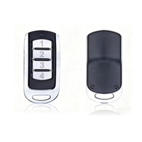 Duplicador de Control Remoto Universal de Código Variable 433MHz, Metálico y Protector, para Abridor de Puerta de Garaje y Portón, con 4 Botones