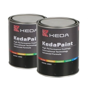 สีเคลือบใส KEDA เป็นมิตรต่อสิ่งแวดล้อม สำหรับงานซ่อมรถยนต์ สีพ่นอะคริลิคชนิดกล่อง พร้อมน้ำยาผสม น้ำยาทำให้แข็งตัว และน้ำยาเจือจาง - Product Image 3