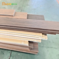 Supereco panneau composite en plastique wpc terrasse de piscine revêtements de sol extérieurs carrelages terrasse wpc