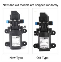 Moteur CC 12V 0,5 CV haute pression, pistolet à eau portable monté sur voiture et ensemble de pompe à lave-linge - Fabriqué en Chine