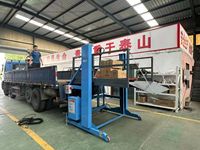 Plateforme élévatrice mobile à ciseaux en acier 3t 1,6m*2m à commande à distance, entraînement électrique hydraulique, pour le chargement/déchargement de camions, directement de l'usine